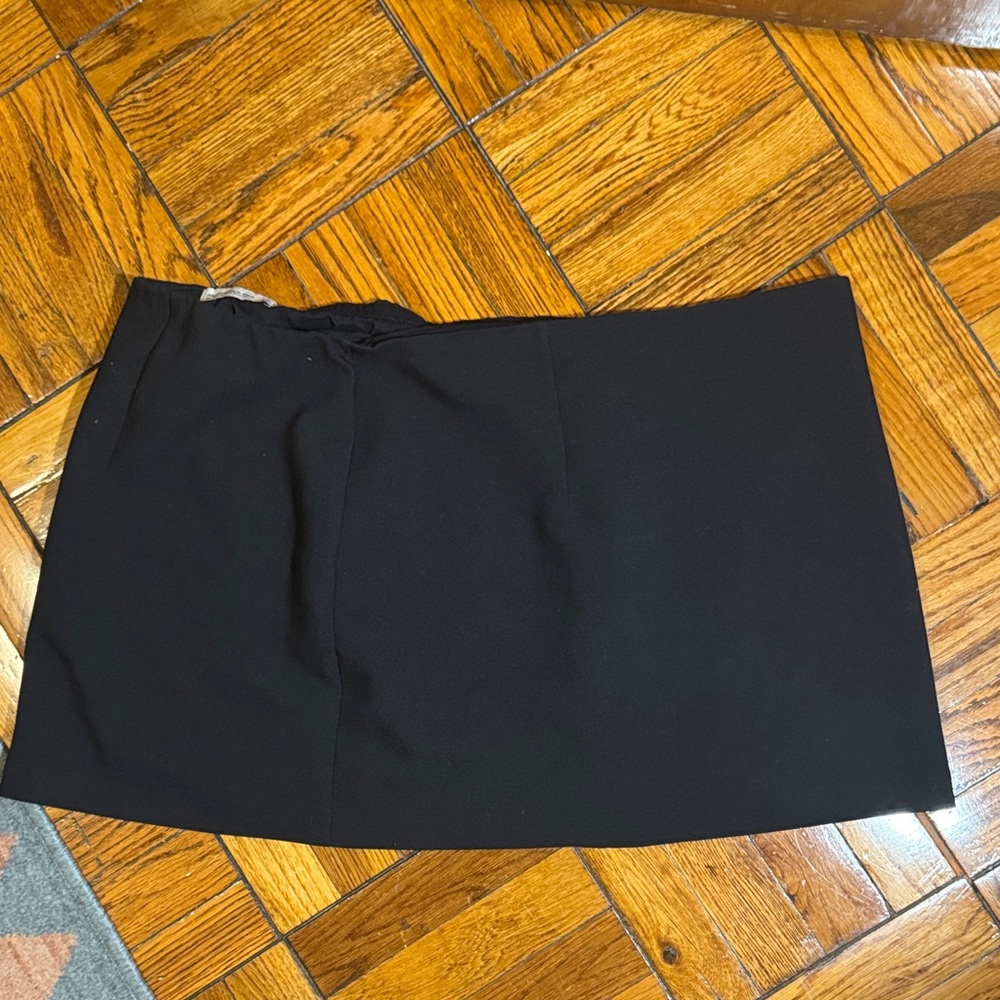 Abercrombie & Fitch Scarlett Black Mini Skort XXL